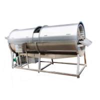 Fruit vegetable washing machine carrot and potato drum cleaner